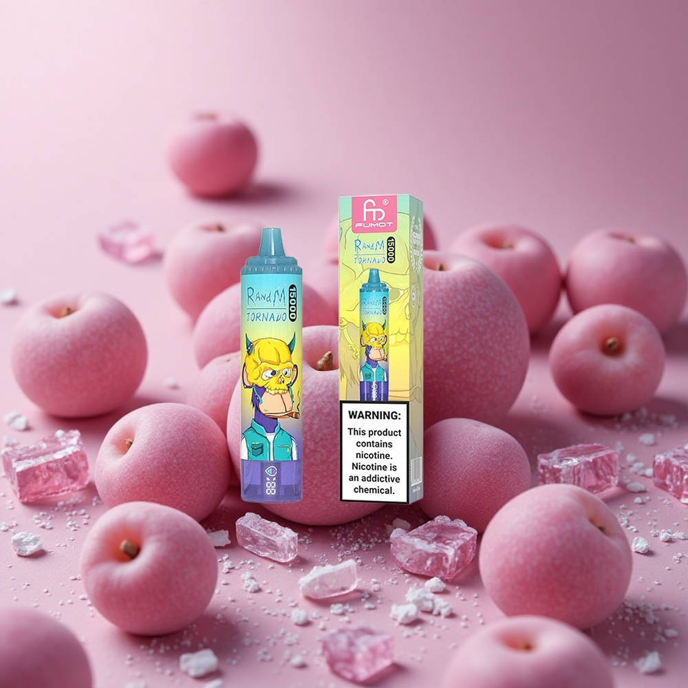 RandM Fumot Tornado 15000 Puffs Grape Ice 25ml 850mAh New Zealand wholesale suppliers