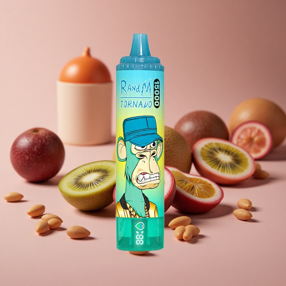 RandM Fumot Tornado 15000 Puffs Kiwi Passion Fruit Guava 850mAh Type-C New Zealand wholesale suppliers