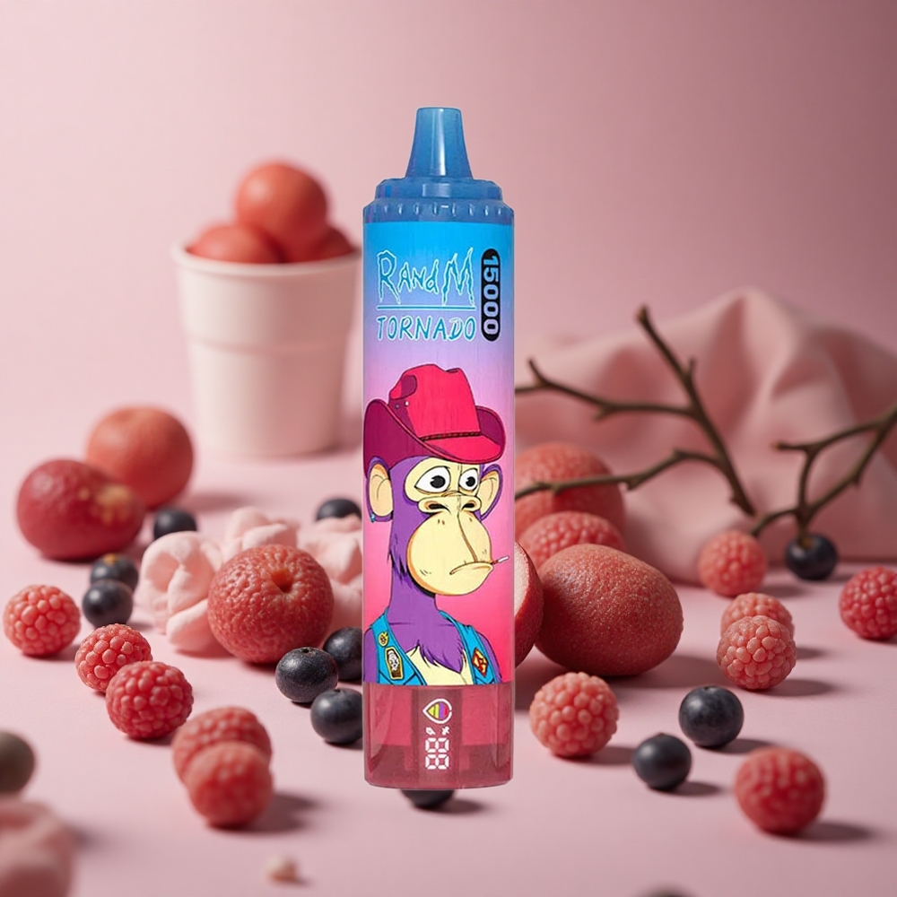 RandM Fumot Tornado 15000 Puffs Mixed Berry 25ml 850mAh New Zealand wholesale suppliers