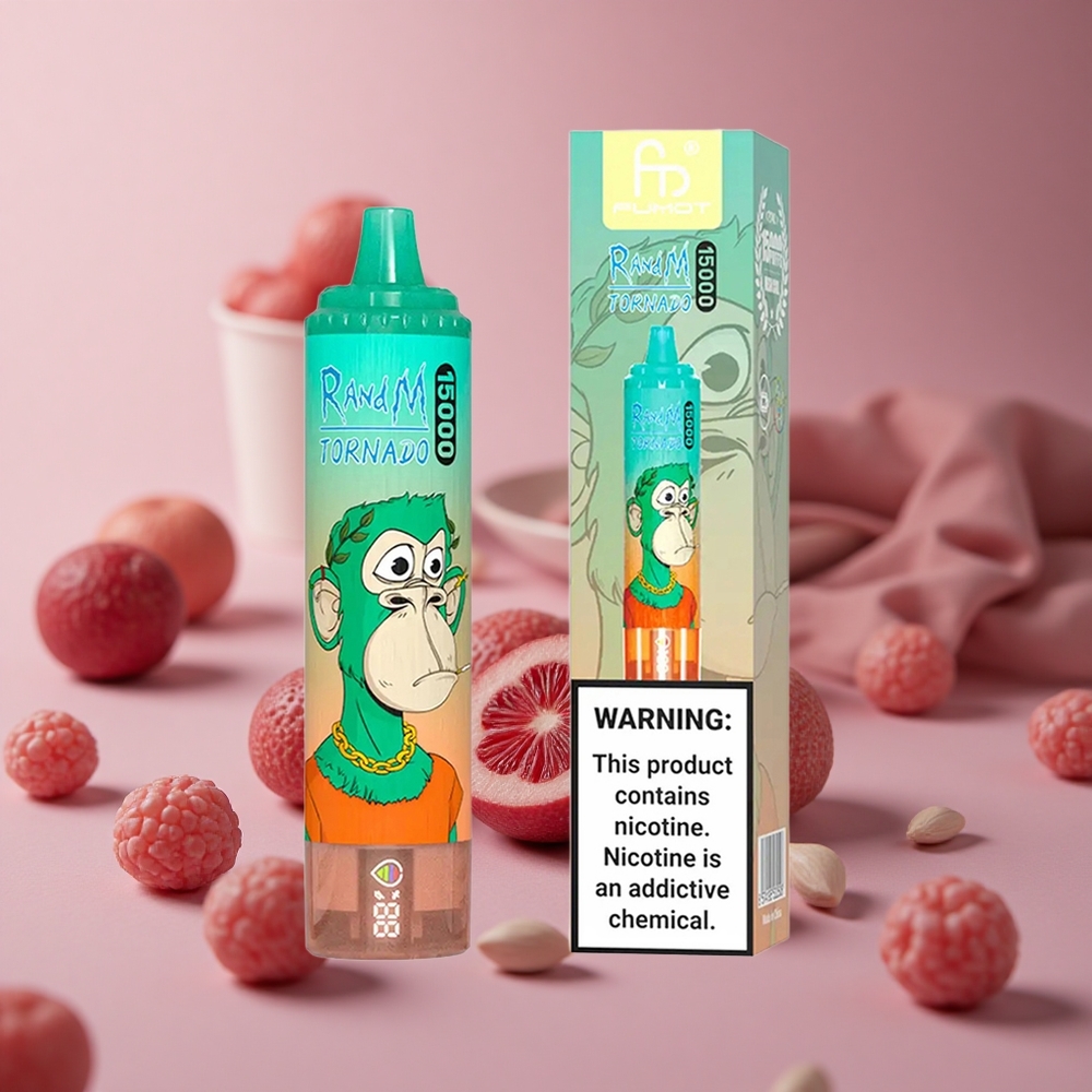 RandM Fumot Tornado 15000 Puffs Triple Berry 25ml LCD New Zealand wholesale suppliers