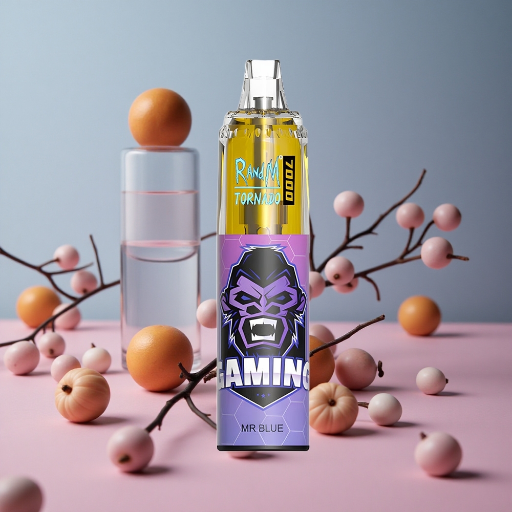 RandM Fumot Tornado 7000 Puffs Dr. Blue Disposable Vape with 14ML E-liquid & Mesh Coil New Zealand wholesale suppliers