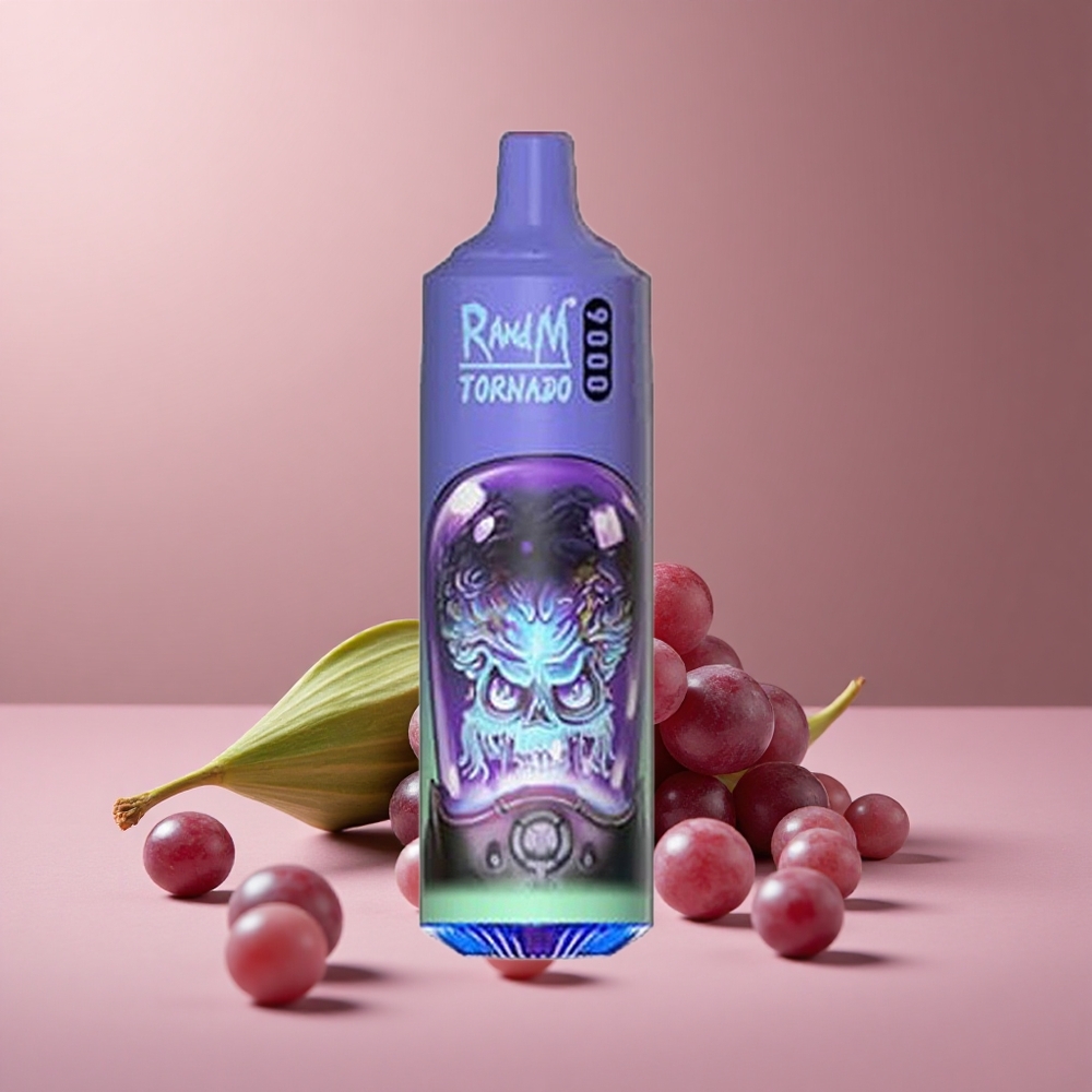 RandM Fumot Tornado 9000 Puffs Aloe Grape Mesh Coil New Zealand wholesale suppliers