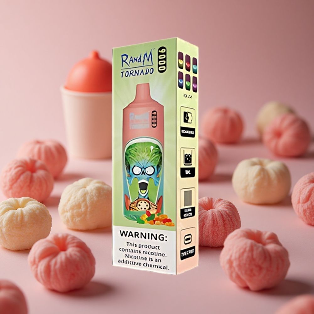 RandM Fumot Tornado 9000 Puffs Gummy Bear Mesh Coil New Zealand wholesale suppliers