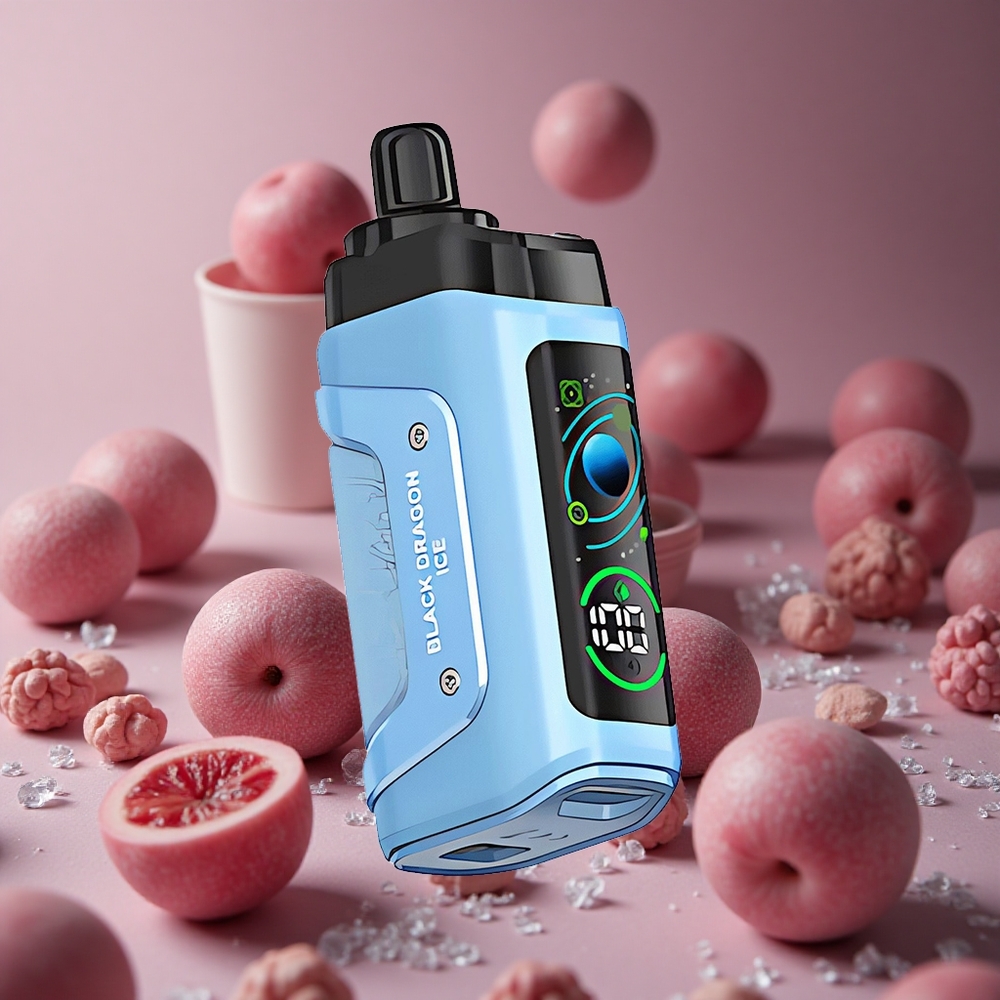 Razz Bar 45000 Puffs Black Dragon Ice Adjustable Airflow Type-C Rechargeable New Zealand wholesale suppliers