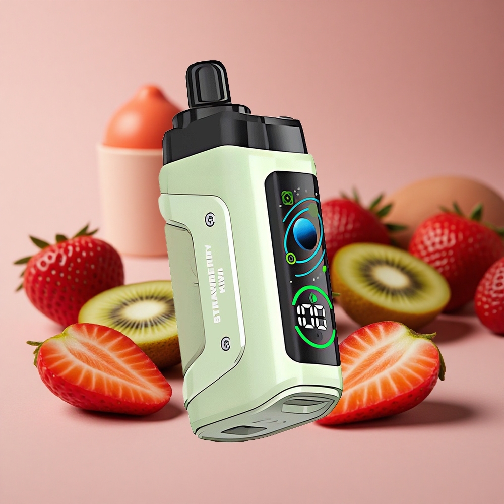 Razz Bar 45000 Puffs Strawberry Kiwi Disposable Vape with 1.0 Ohm Mesh Coil and 650 Mah Battery New Zealand wholesale suppliers