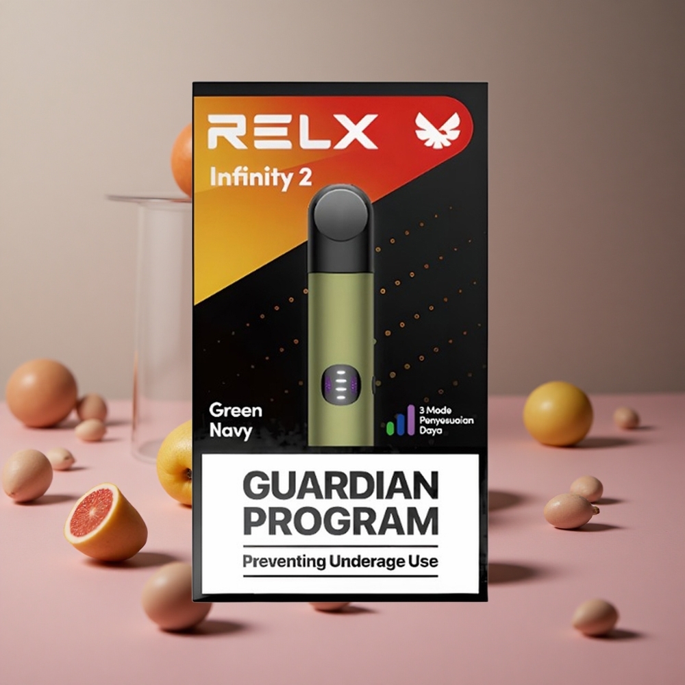 RELX Infinity 2 650 Puffs Greennavy USB Type-C New Zealand wholesale suppliers