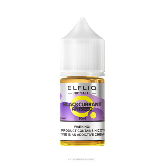 BLACKCURRANT ANISEED ELFBAR ELFLIQ nic salt 30ml L0089