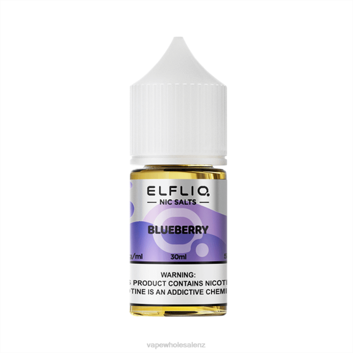 BLUEBERRY ELFBAR ELFLIQ nic salt 30ml L00811