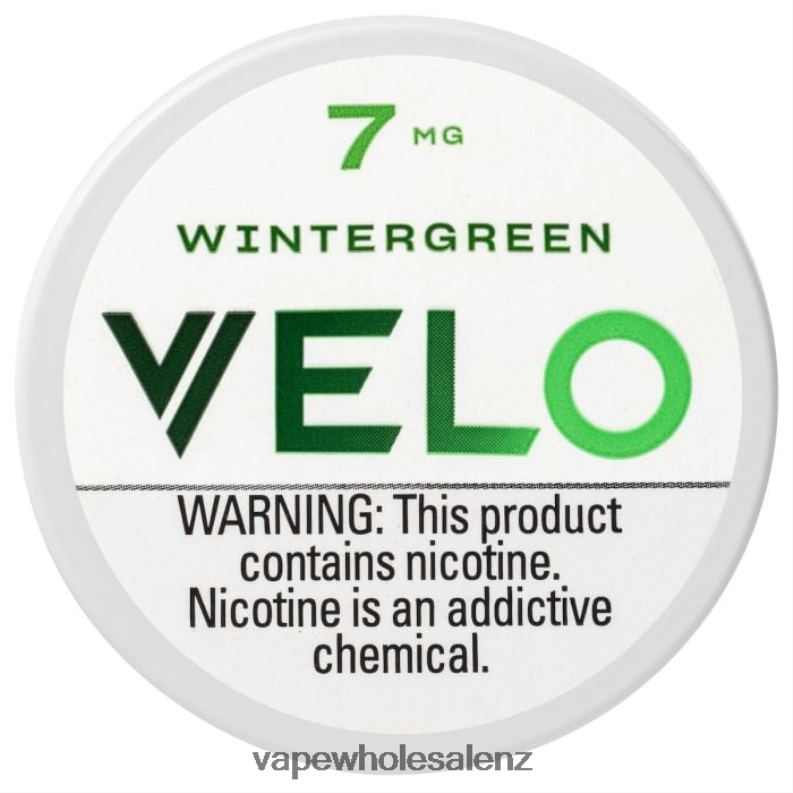 Vape Wholesale NZ - Wintergreen NPP4447 VELO Nicotine Pouch 7mg
