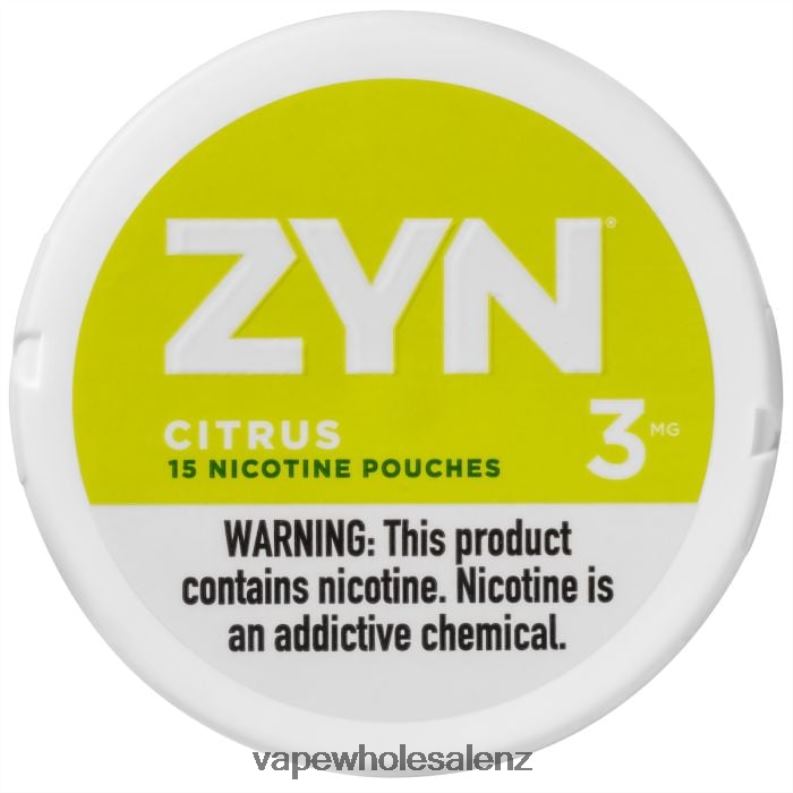 Vape Wholesale NZ - Citrus NPP4427 ZYN Nicotine Pouch 3mg