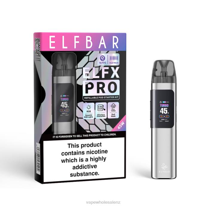 Sliver ELFBAR ELFX Pro Open Pod Device L0081