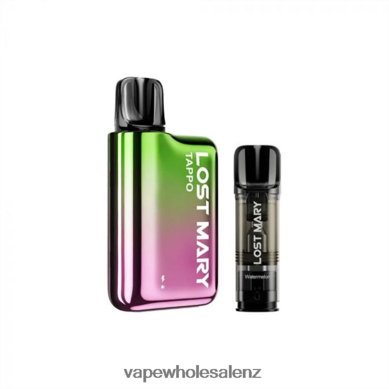 Vape Wholesale NZ - Green Pink X Watermelon NPP44437 LOST MARY Tappo Pod Vape Kit
