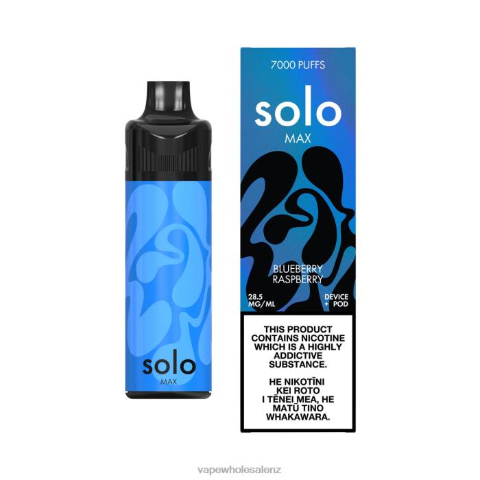 E Cigarettes Wholesale Suppliers - Blueberry Raspberry 428265 Solo MAX Pod Kit